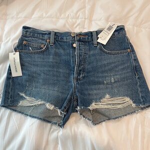 NWT Denim Forum Classic Blue Jean Shorts